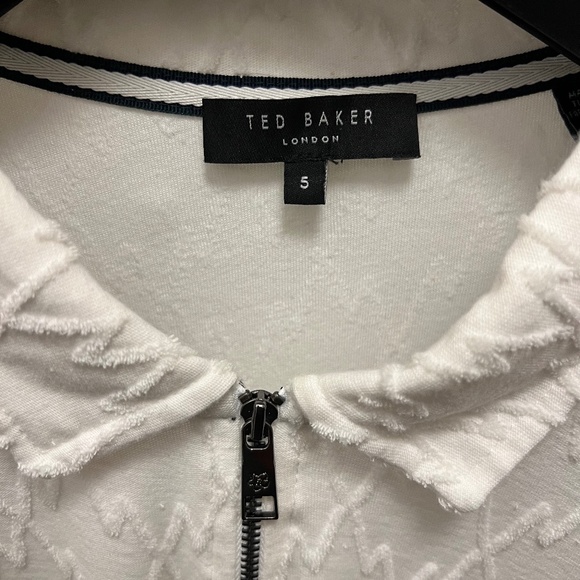 Ted Baker Quater Zip Polo Shirt - Picture 3 of 7